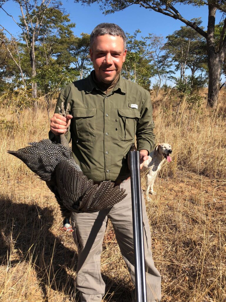 Guinea Fowl in South Africa, Hunting stories